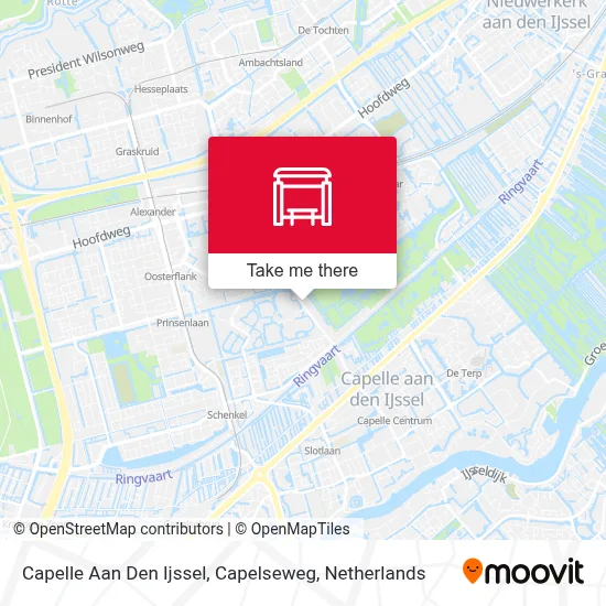 Capelle Aan Den Ijssel, Capelseweg map