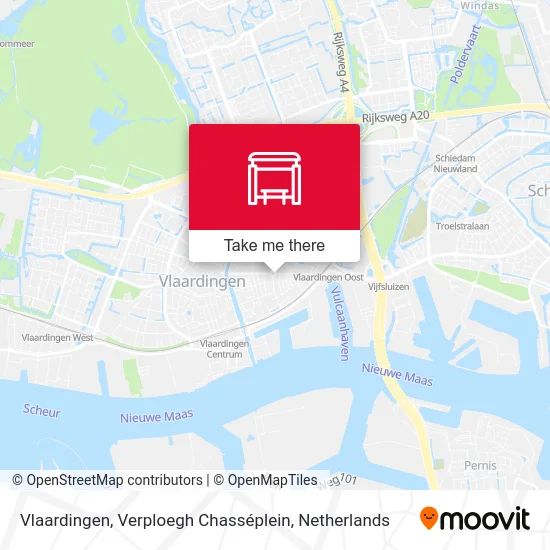 Vlaardingen, Verploegh Chasséplein map