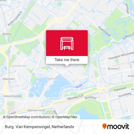 Burg. Van Kempensingel map