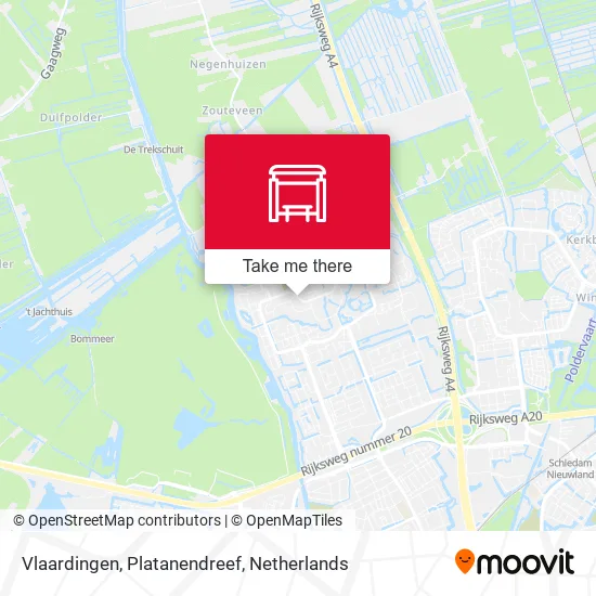 Vlaardingen, Platanendreef map