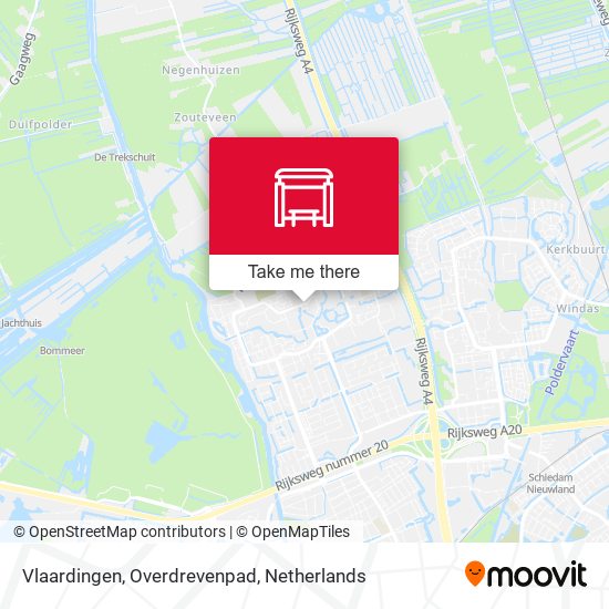 Vlaardingen, Overdrevenpad map