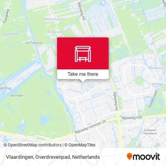 Vlaardingen, Overdrevenpad map
