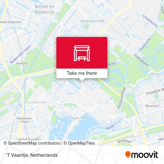 'T Vaantje map