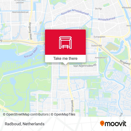 Radboud map