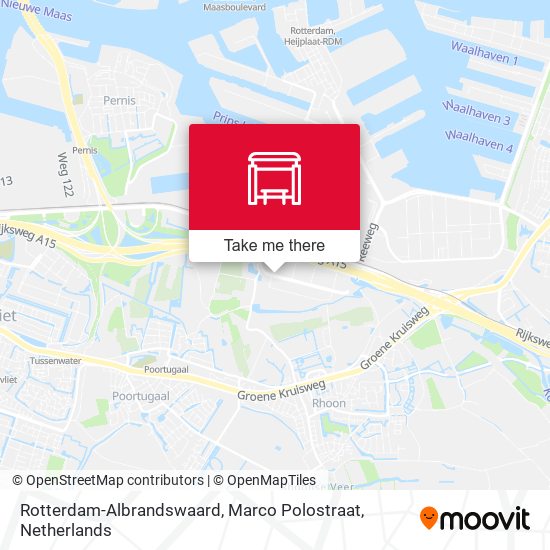 Rotterdam-Albrandswaard, Marco Polostraat map