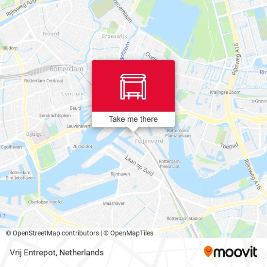 Vrij Entrepot map