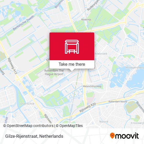 Gilze-Rijenstraat Karte