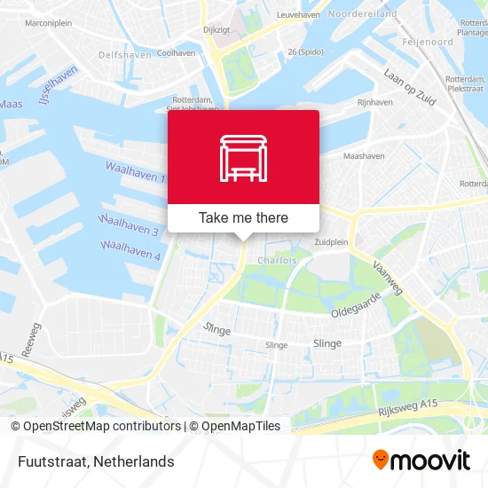 Fuutstraat map