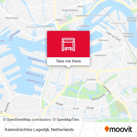 Katendrechtse Lagedijk map