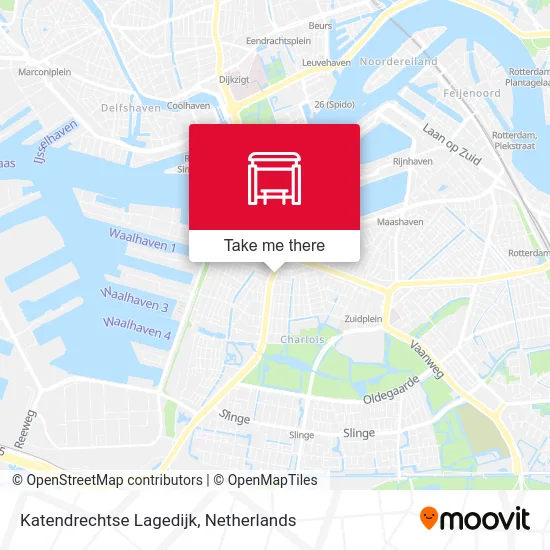 Katendrechtse Lagedijk map