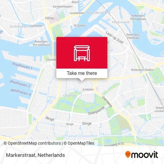 Markerstraat map