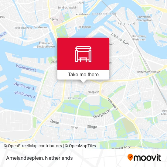 Amelandseplein map
