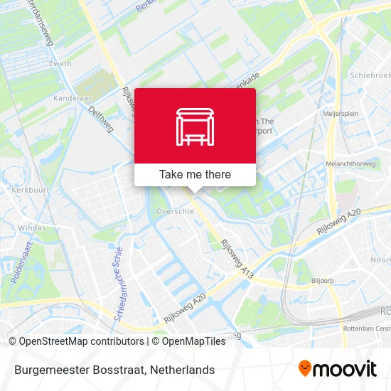 Burgemeester Bosstraat Karte