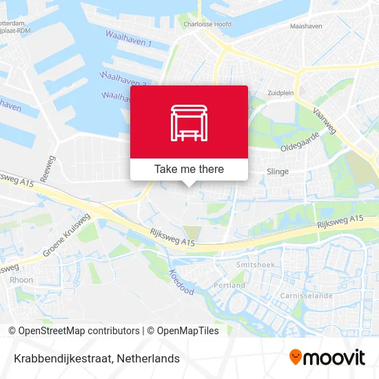 Krabbendijkestraat map