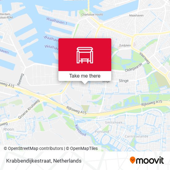 Krabbendijkestraat Karte