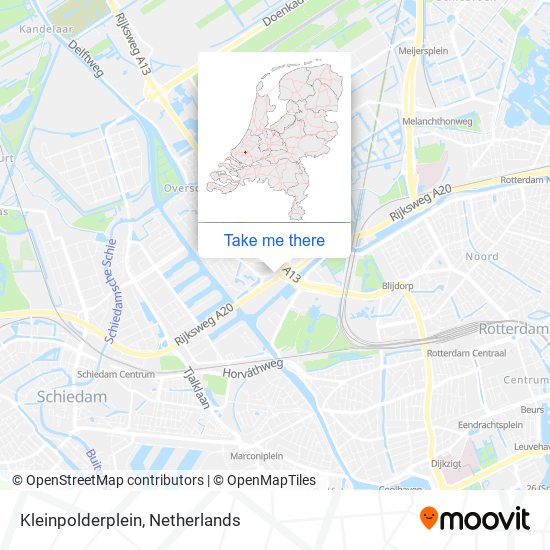 Kleinpolderplein map