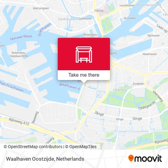 Waalhaven Oostzijde map