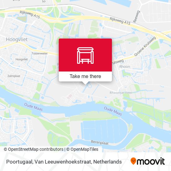 Poortugaal, Van Leeuwenhoekstraat map
