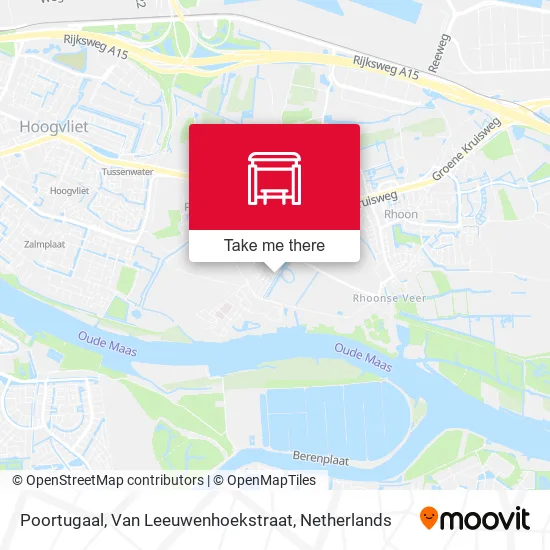 Poortugaal, Van Leeuwenhoekstraat map