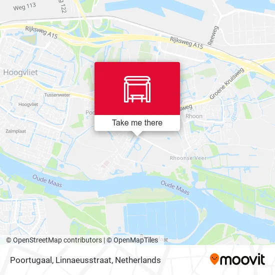 Poortugaal, Linnaeusstraat map