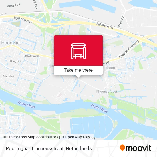 Poortugaal, Linnaeusstraat map