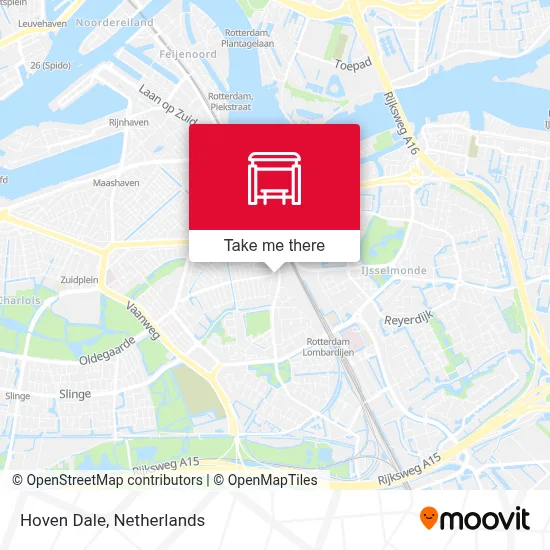 Hovendaal map