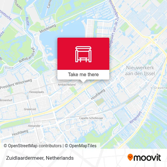 Zuidlaardermeer map