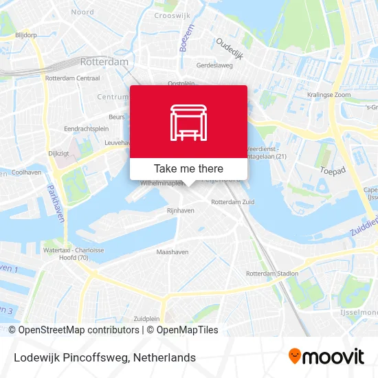 Lodewijk Pincoffsweg Karte