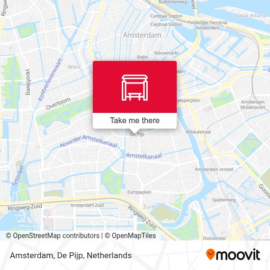 Amsterdam, De Pijp map