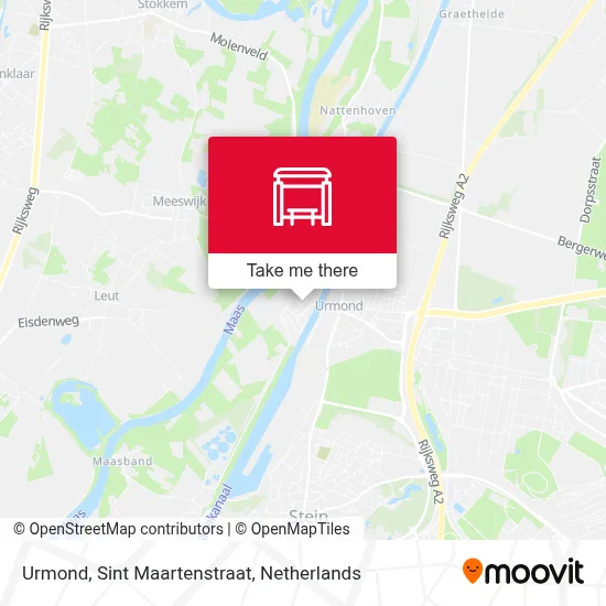 Urmond, Sint Maartenstraat map
