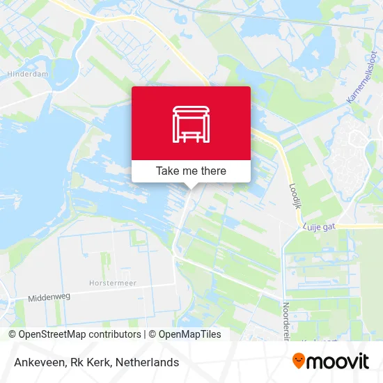 Ankeveen, Rk Kerk Karte