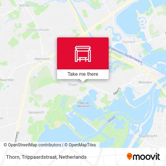 Thorn, Trippaardstraat Karte