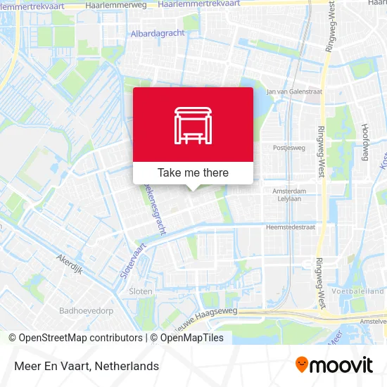 Meer En Vaart map