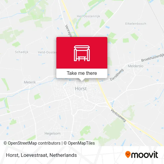 Horst, Loevestraat map