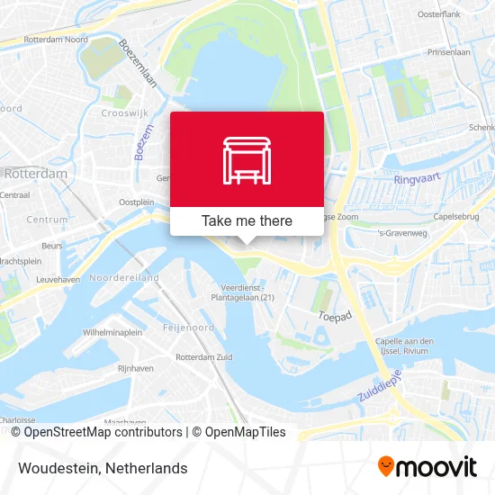 Woudestein map