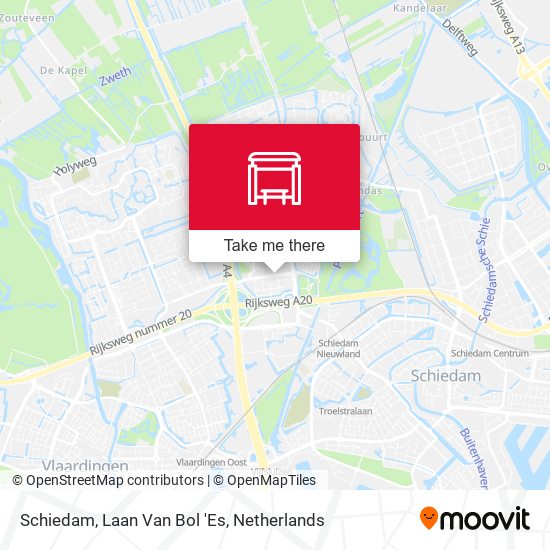 Schiedam, Laan Van Bol 'Es map