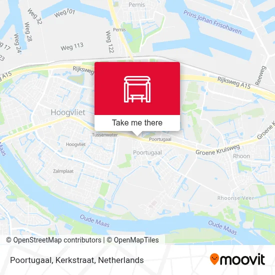 Poortugaal, Kerkstraat map