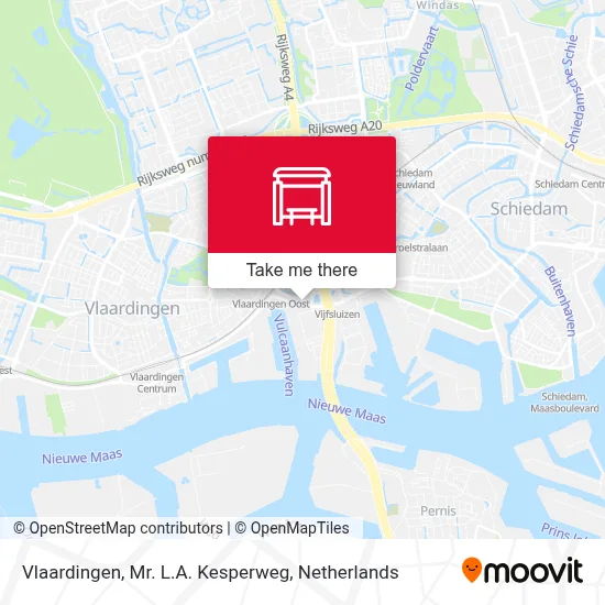 Vlaardingen, Mr. L.A. Kesperweg map