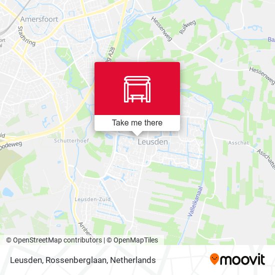 Leusden, Rossenberglaan map
