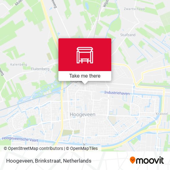 Hoogeveen, Brinkstraat map