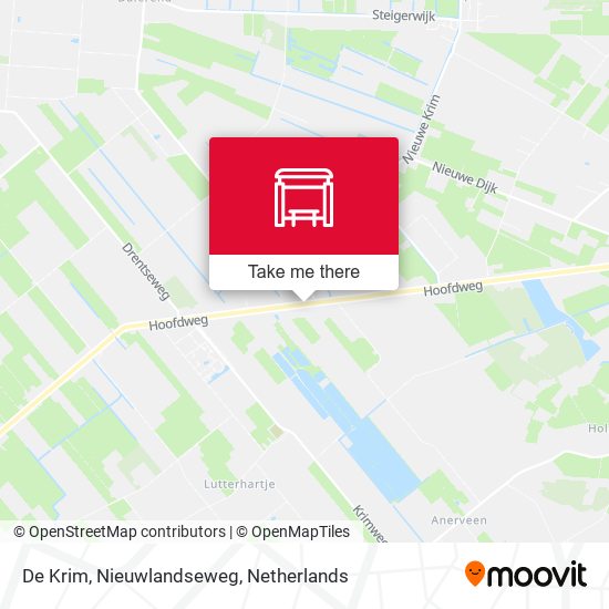 De Krim, Nieuwlandseweg map