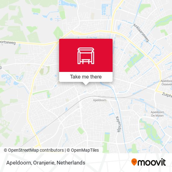Apeldoorn, Oranjerie map