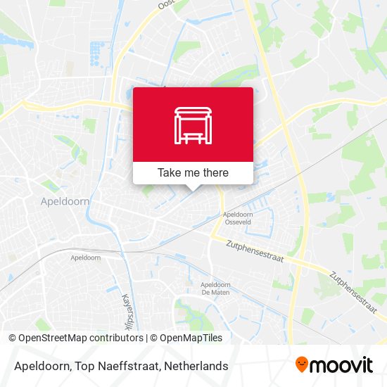 Apeldoorn, Top Naeffstraat map