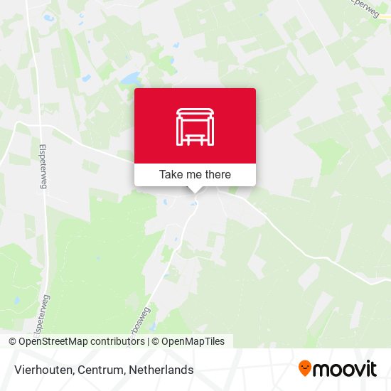 Vierhouten, Centrum map