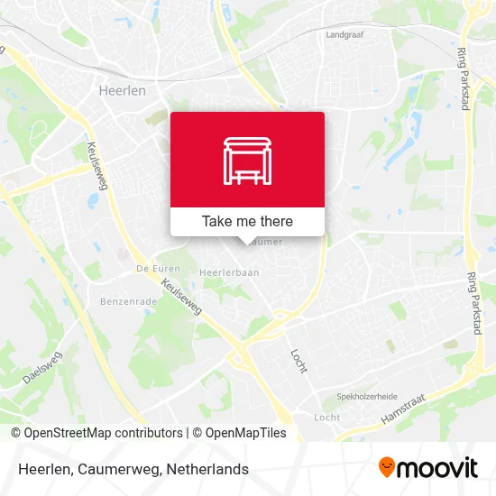 Heerlen, Caumerweg map