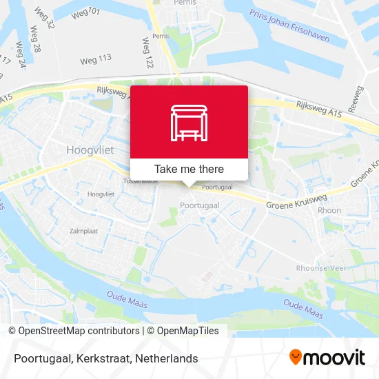 Poortugaal, Kerkstraat map