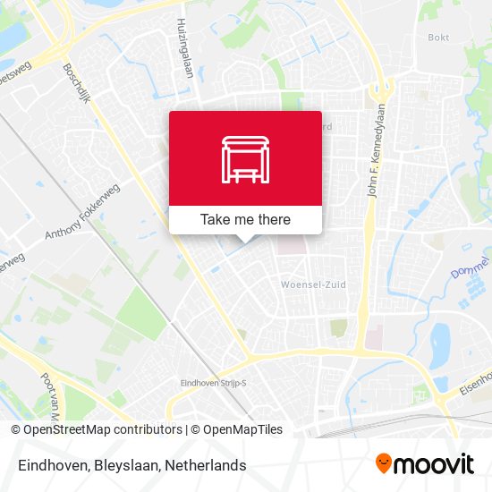 Eindhoven, Bleyslaan map