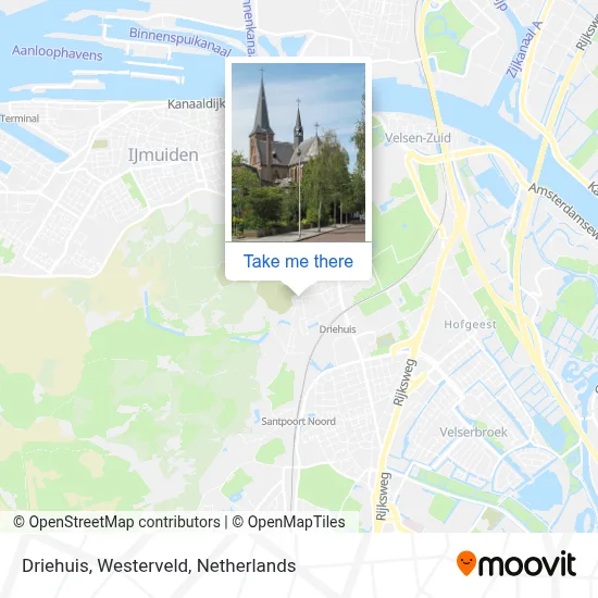 Driehuis, Westerveld map