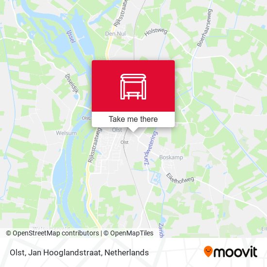 Olst, Jan Hooglandstraat map