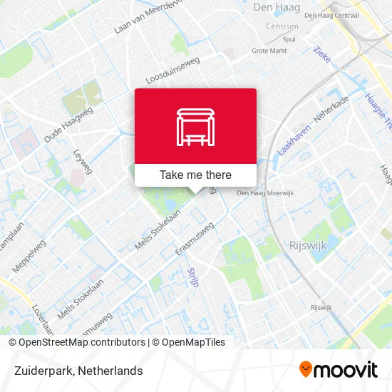 Zuiderpark map
